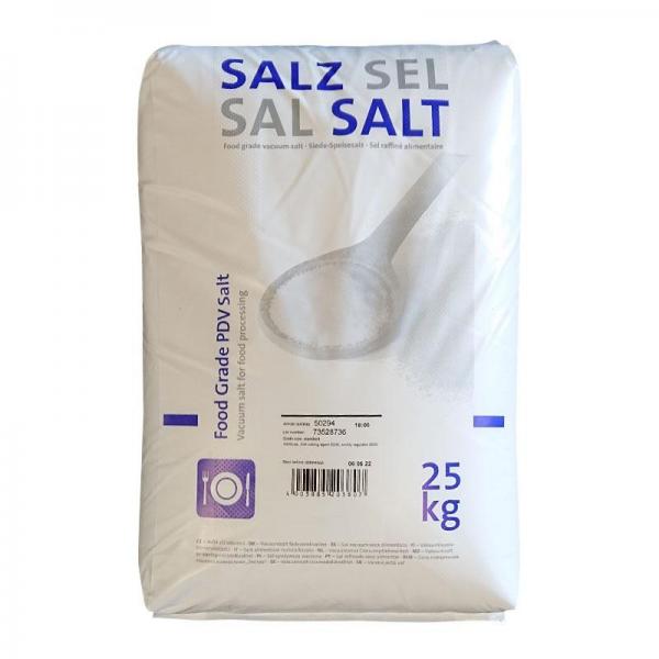 Vakuová sůl pro použití v bazénech